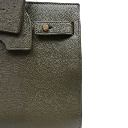SAINT LAURENT Grained Calfskin Nano Supple Sac De Jour Bag