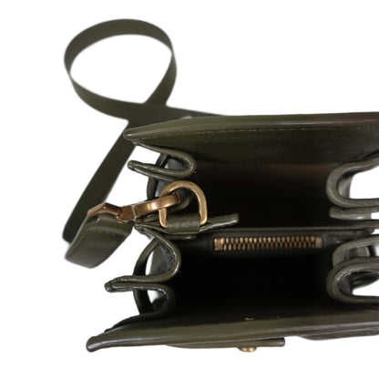 SAINT LAURENT Grained Calfskin Nano Supple Sac De Jour Bag