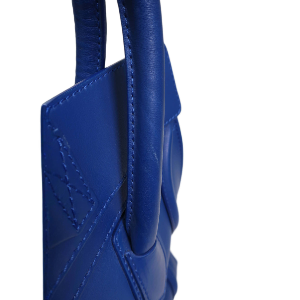 Celine  Smooth Calfskin Mini Luggage Royal Blue