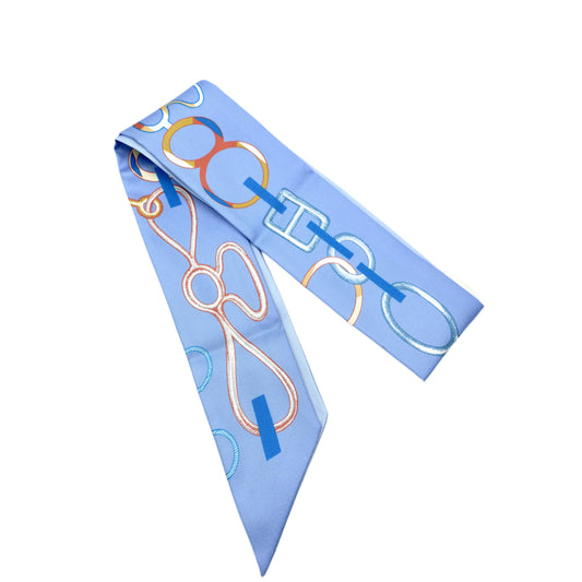 Hermès Do Re Boucles Twilly Scarf