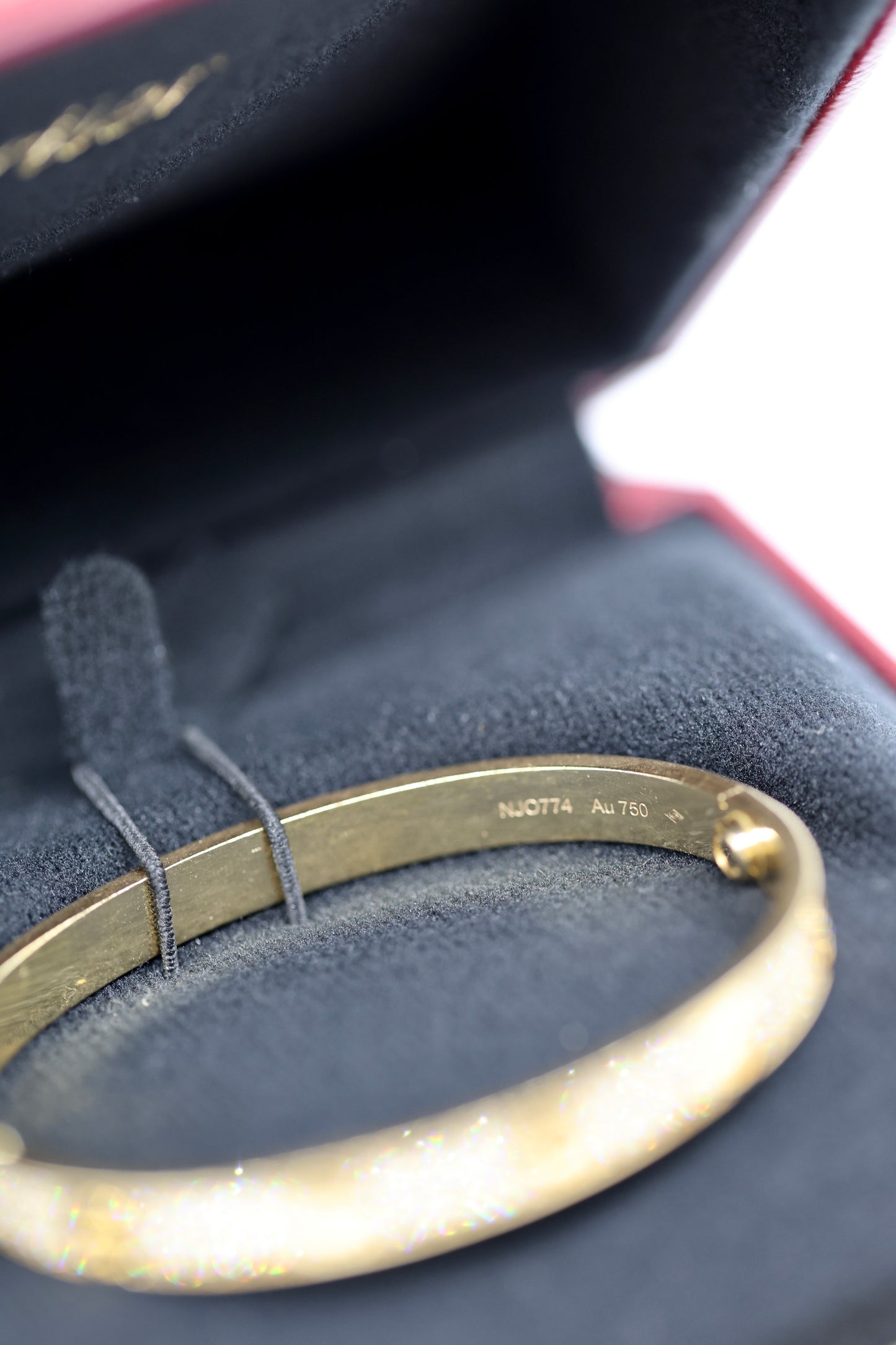 Cartier 18kt Yellow Gold Love Diamond Bracelet