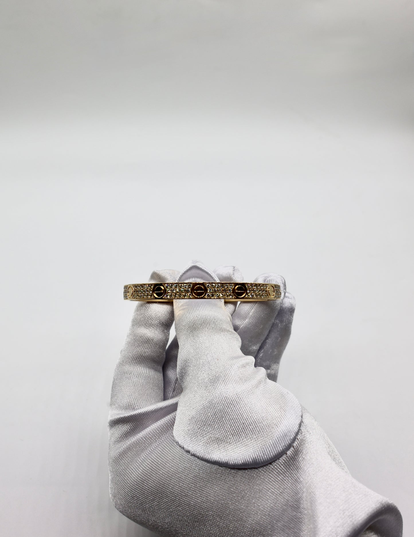 BVLGARI Serpenti Viper Diamond Bracelet 18K Yellow Gold