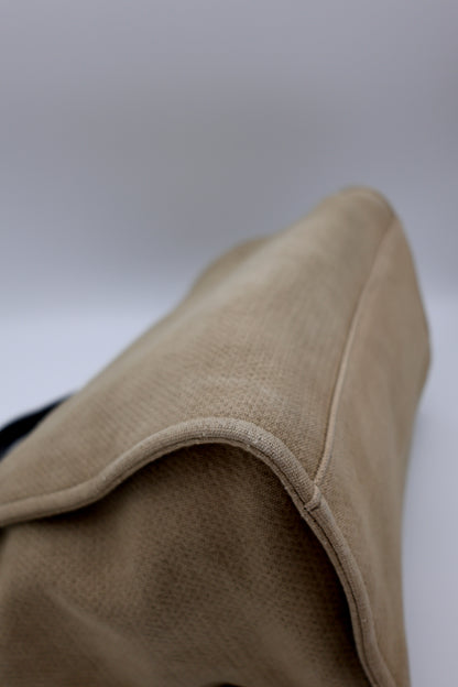 Chanel Deauville 2-Way Tote Canvas Shoulder Bag
