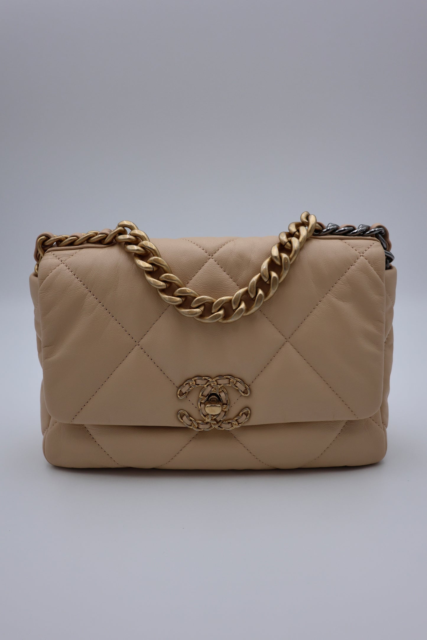 Chanel 19 Lambskin 2-Way Shoulder Bag
