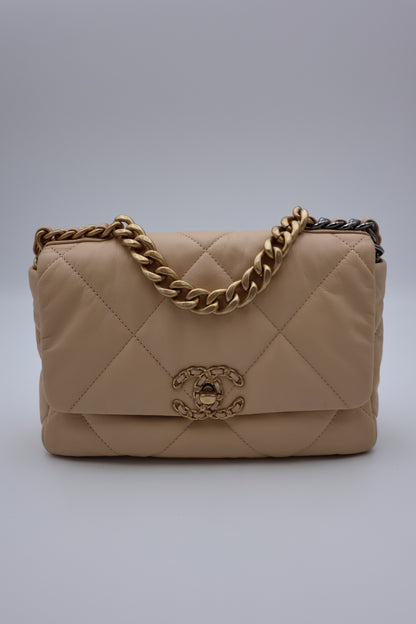 Chanel 19 Lambskin 2-Way Shoulder Bag