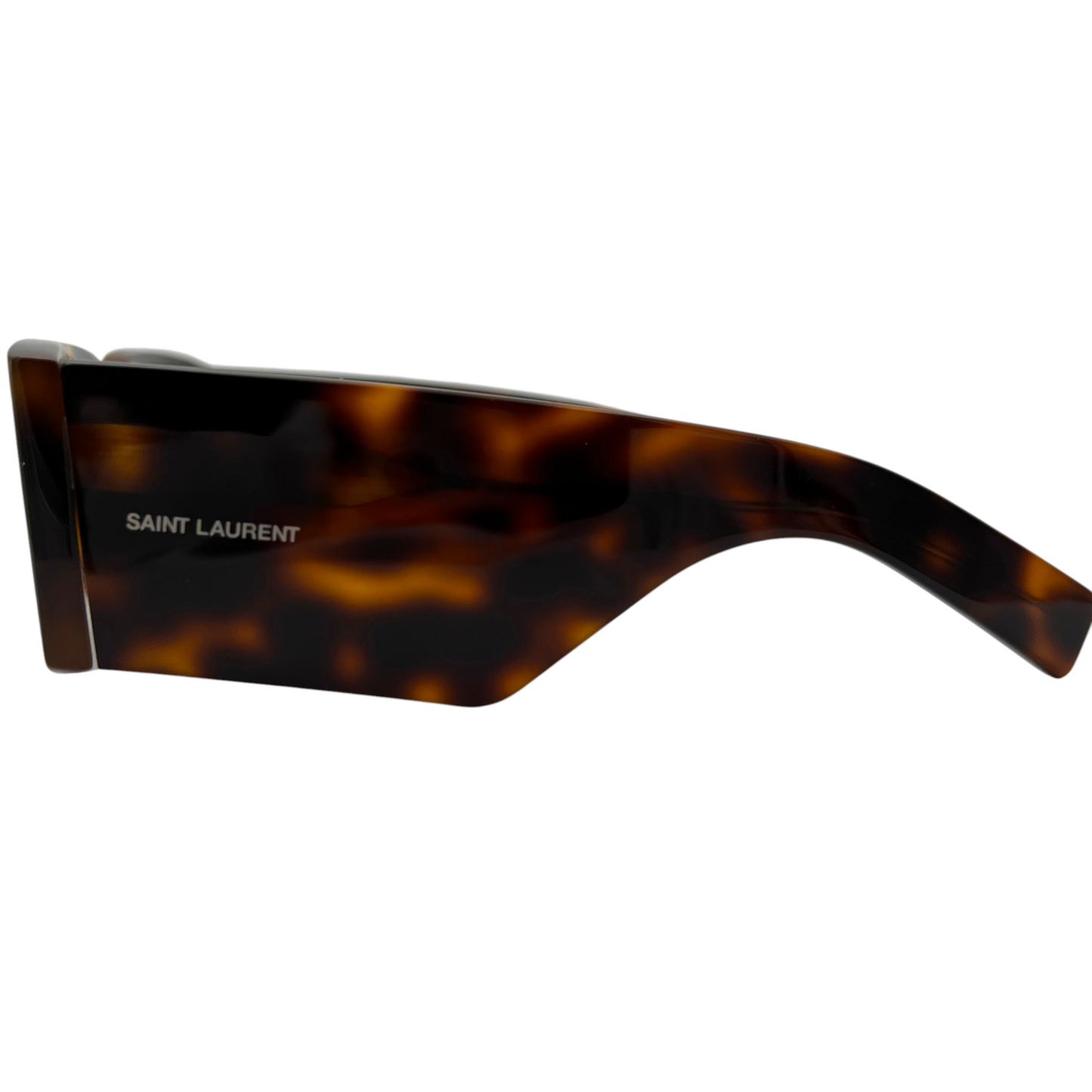 Saint Laurent SL 654 Havana Rectangle Sunglasses