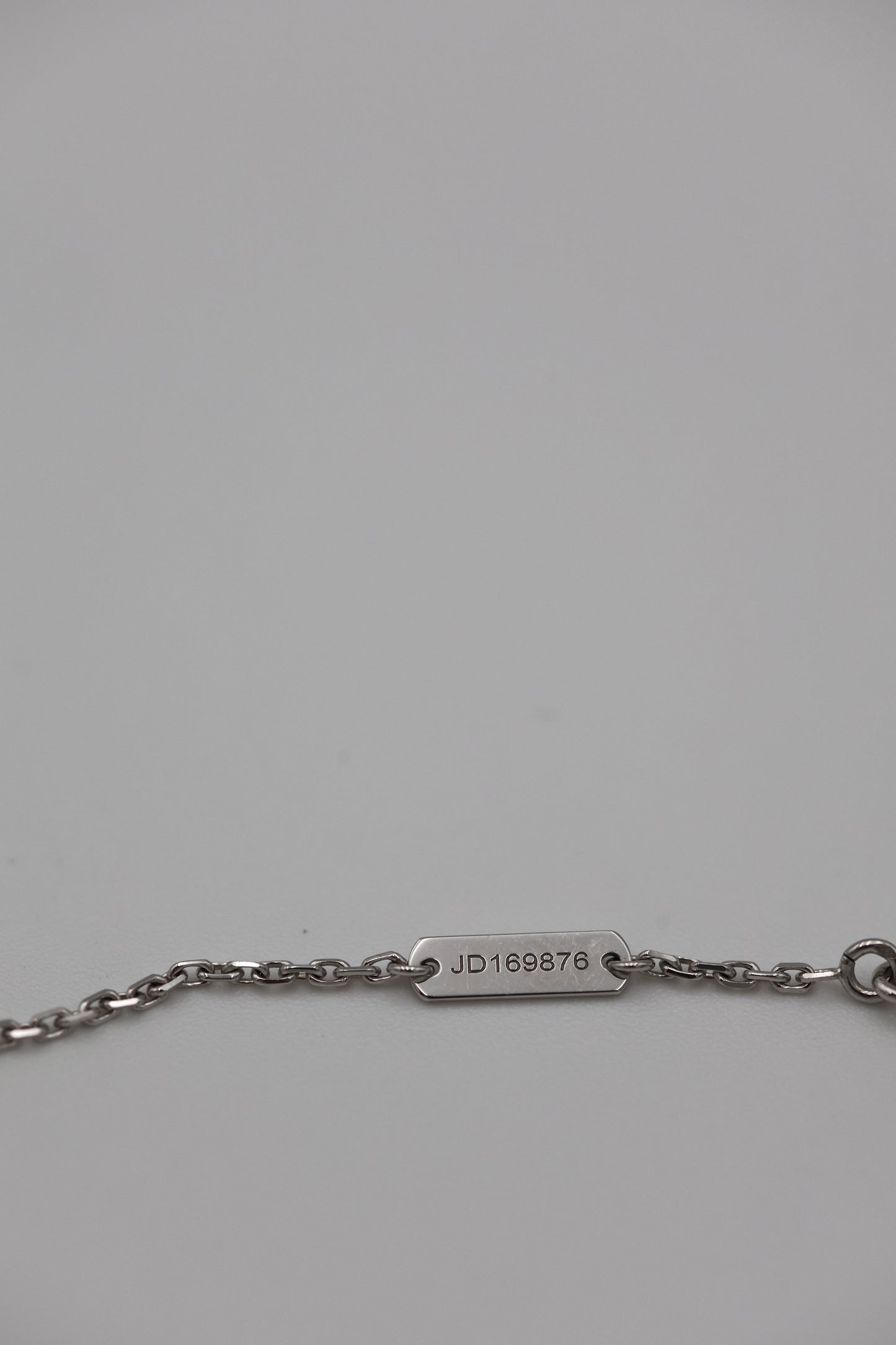 Van Cleef & Arpels Vintage Alhambra Pendant - 18K White Gold & Mother-of-Pearl