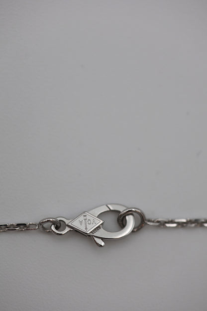 Van Cleef & Arpels Vintage Alhambra Pendant - 18K White Gold & Mother-of-Pearl