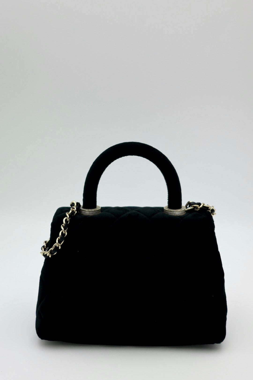 Chanel Velvet Extra Mini Coco Handle