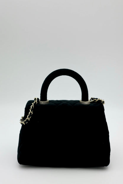 Chanel Velvet Extra Mini Coco Handle