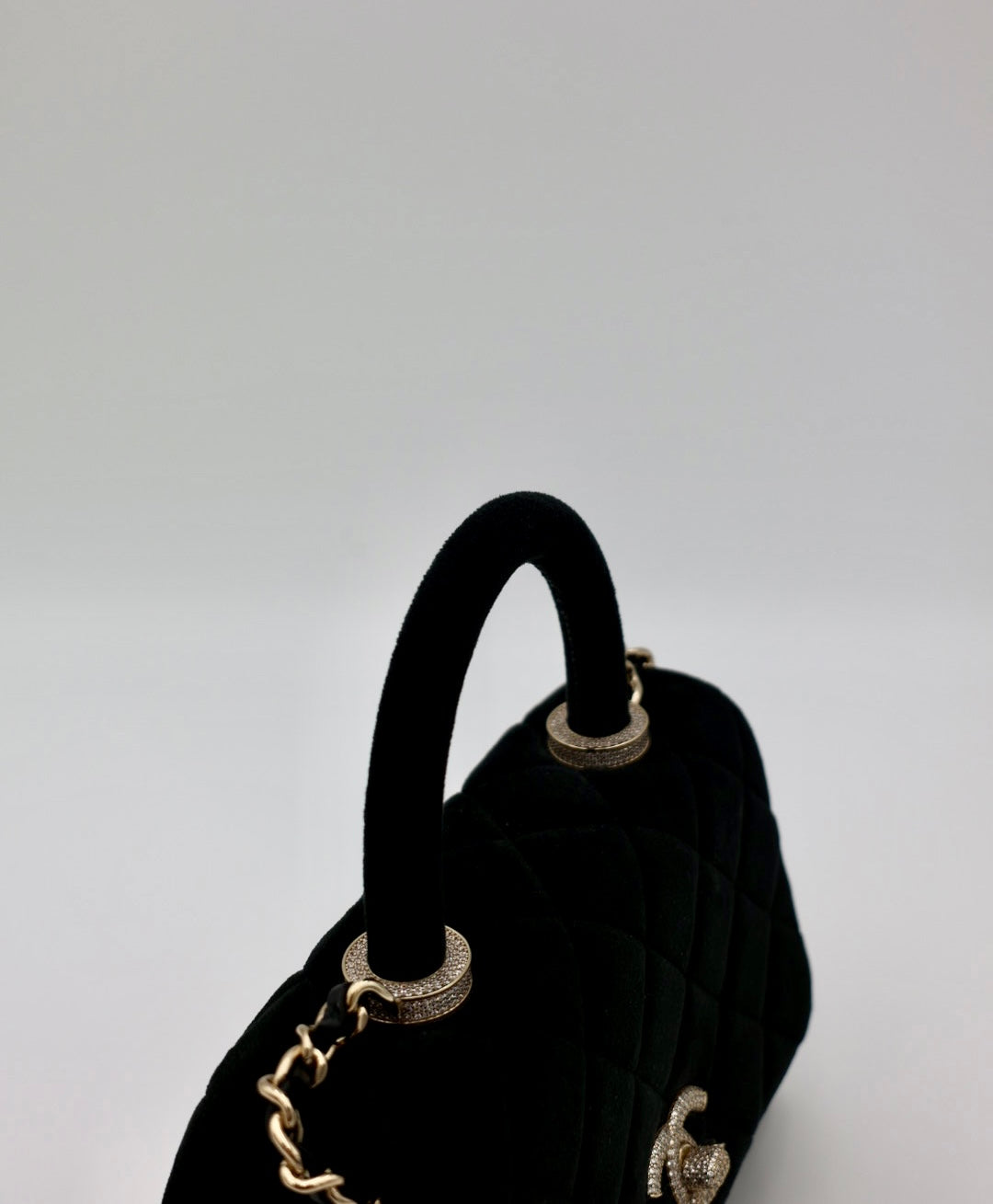 Chanel Velvet Extra Mini Coco Handle