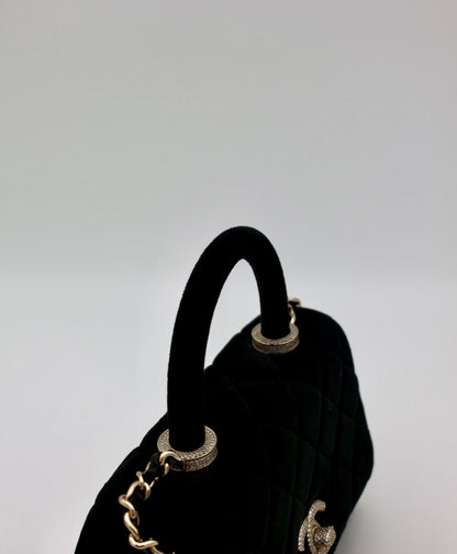 Chanel Velvet Extra Mini Coco Handle