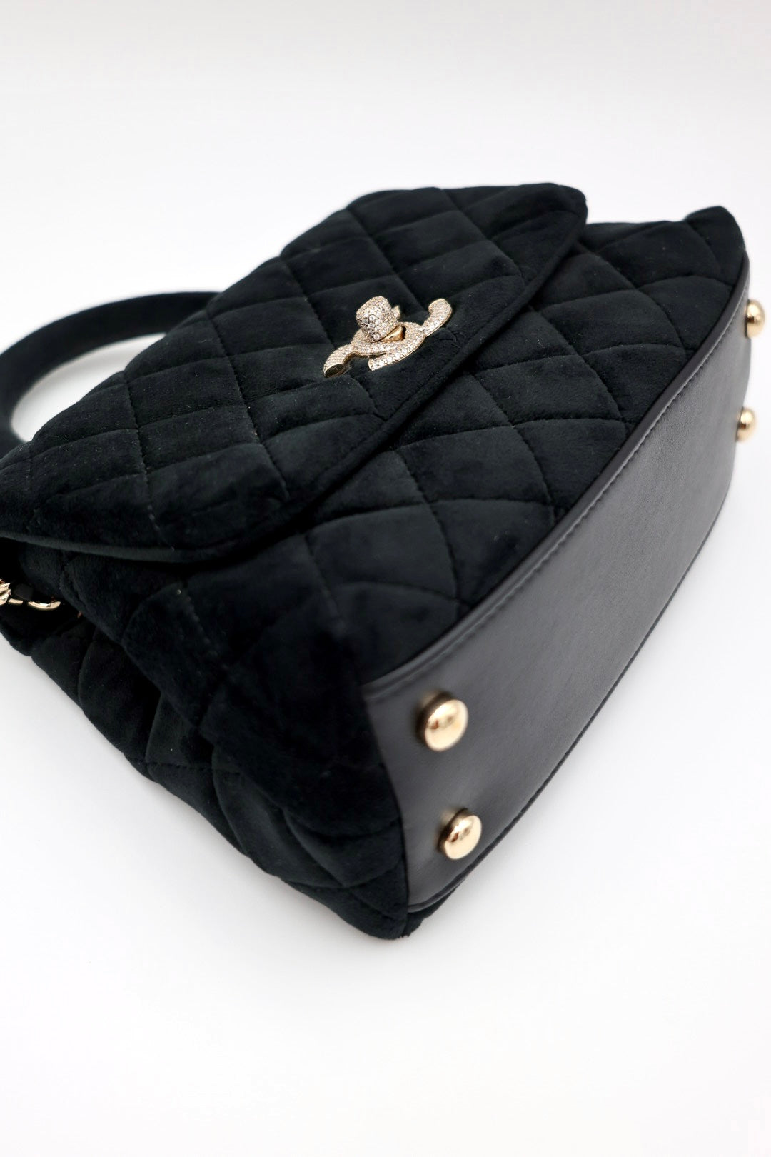 Chanel Velvet Extra Mini Coco Handle