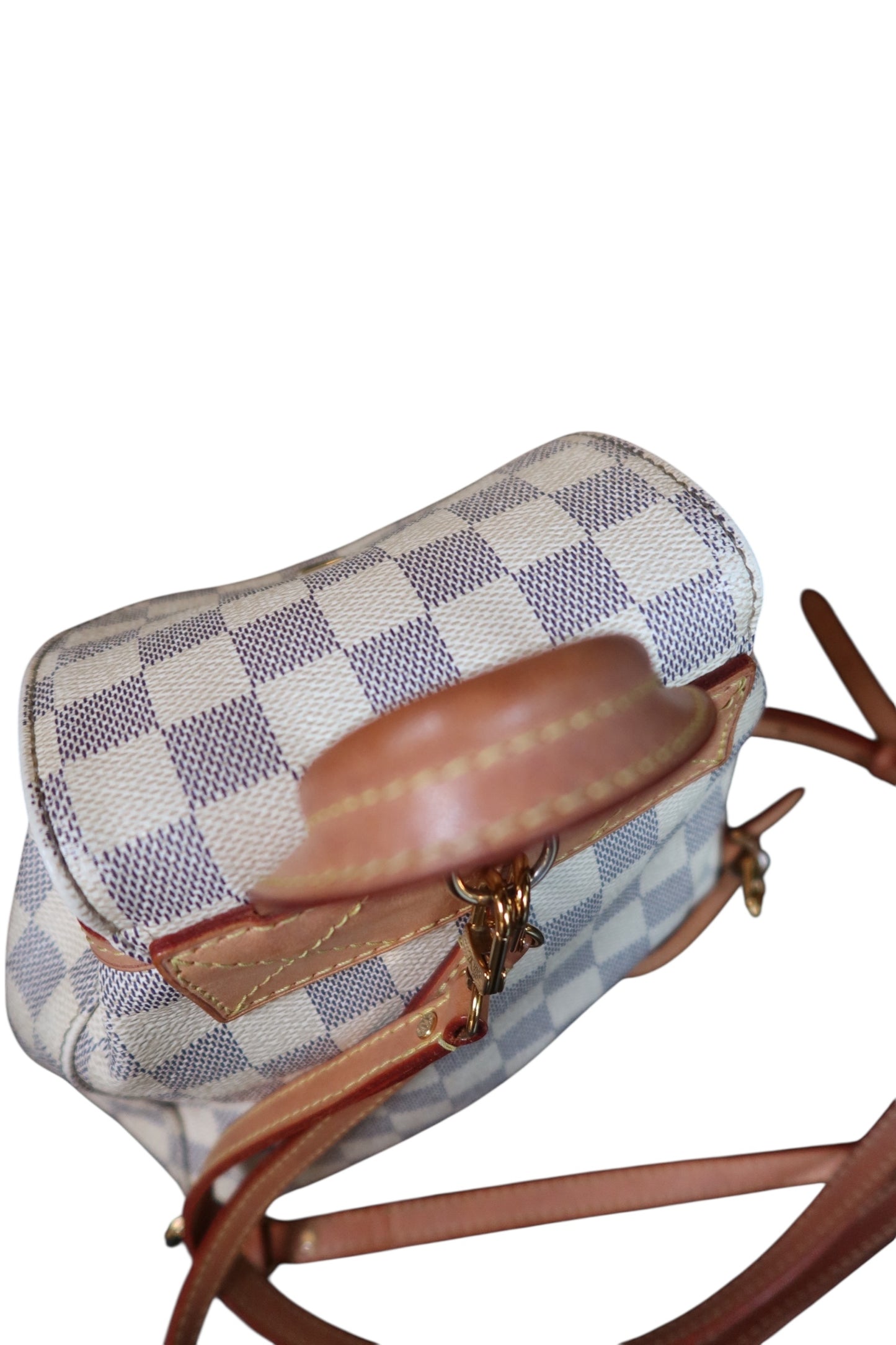 Louis Vuitton Damier Azur Canvas Sperone BB Backpack