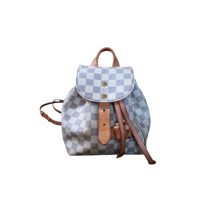 Louis Vuitton Damier Azur Canvas Sperone BB Backpack