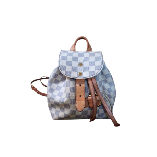 Louis Vuitton Damier Azur Canvas Sperone BB Backpack