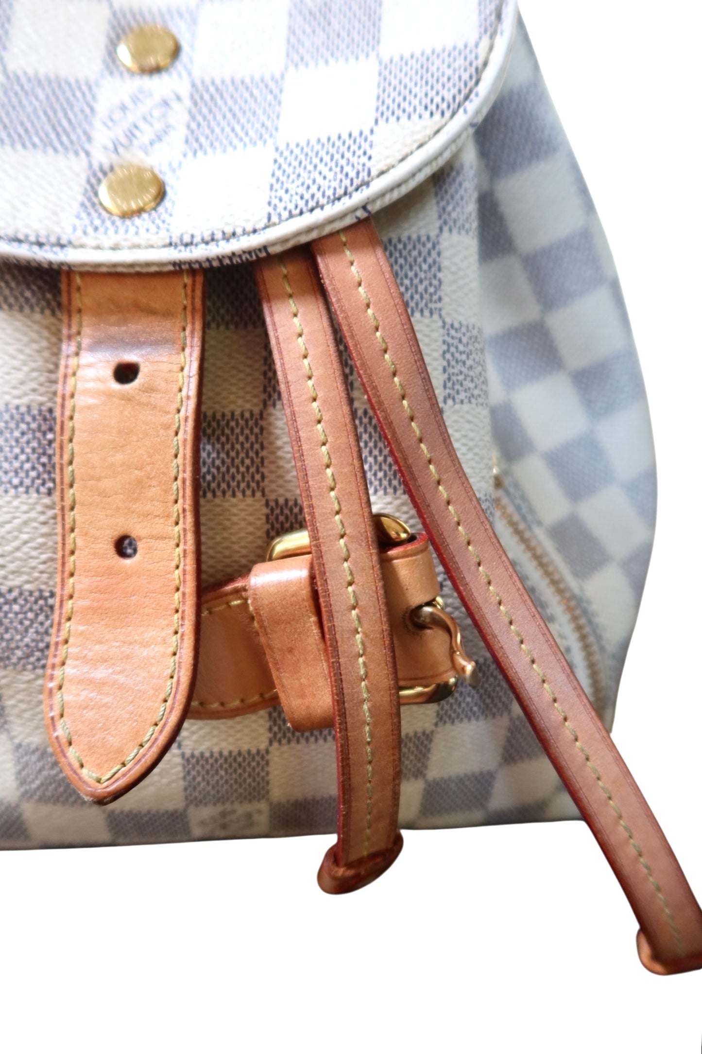 Louis Vuitton Damier Azur Canvas Sperone BB Backpack
