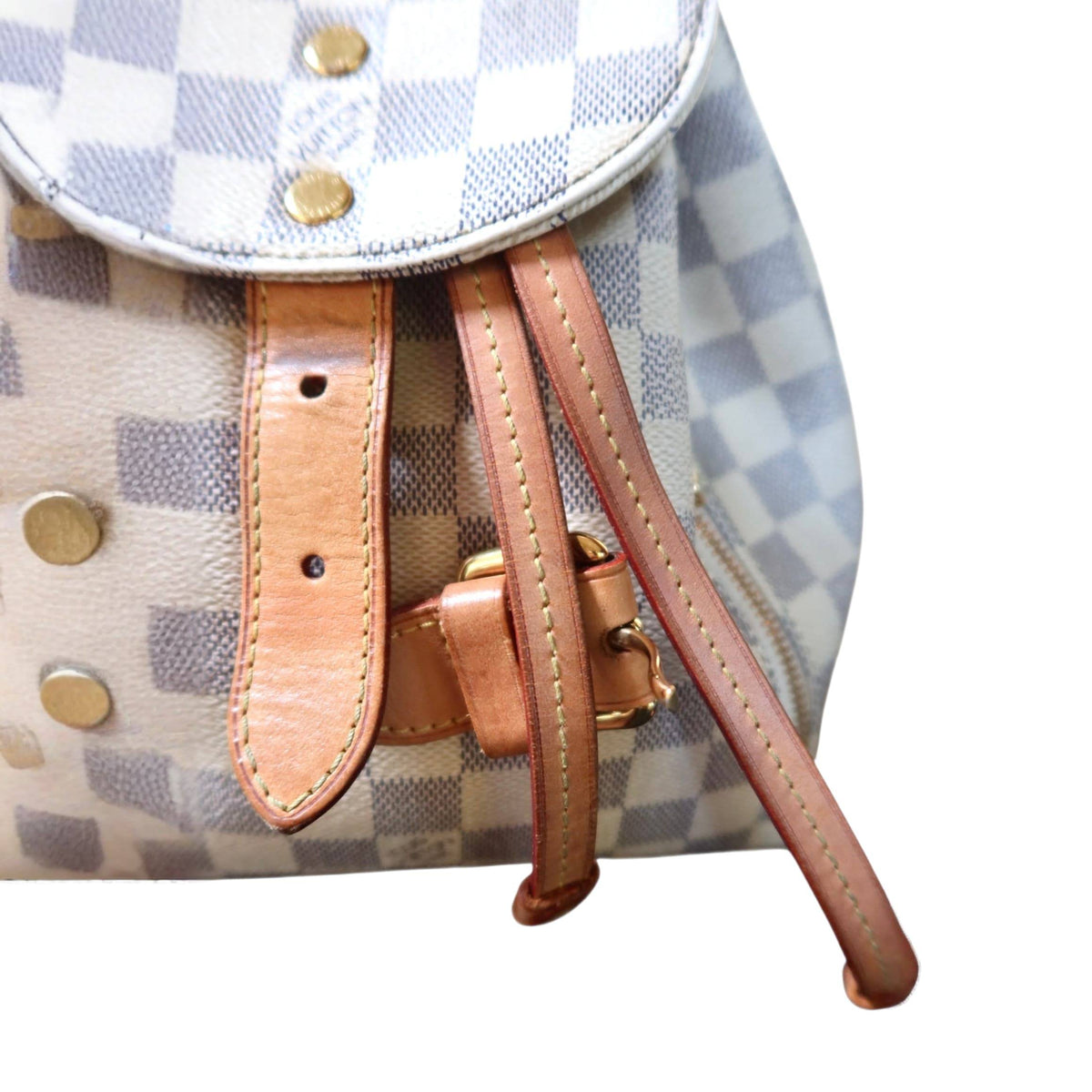 Louis Vuitton Damier Azur Canvas Sperone BB Backpack