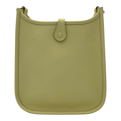 HERMÈS Evelyne TPM in Jaune Milton with Palladium Hardware Stamp K (2025)