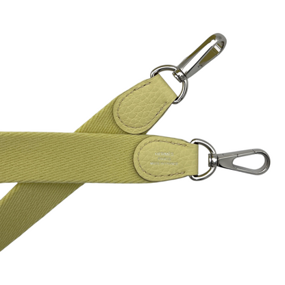 HERMÈS Evelyne TPM in Jaune Milton with Palladium Hardware Stamp K (2025)