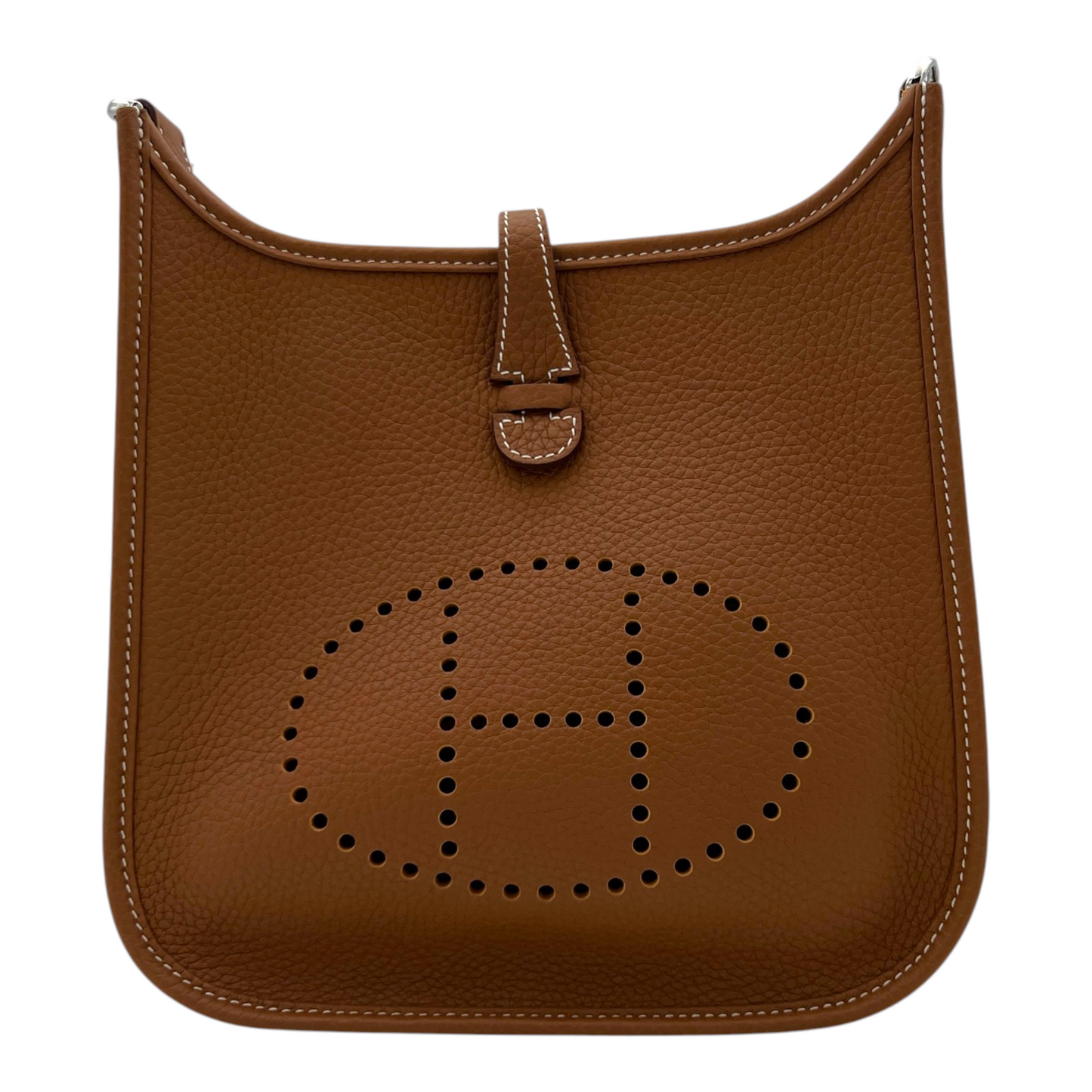 HERMÈS Evelyne 23 in Gold with Palladium Hardware Stamp G (2026)