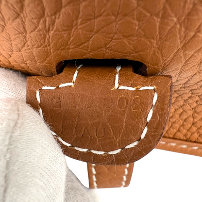HERMÈS Evelyne 23 in Gold with Palladium Hardware Stamp G (2026)