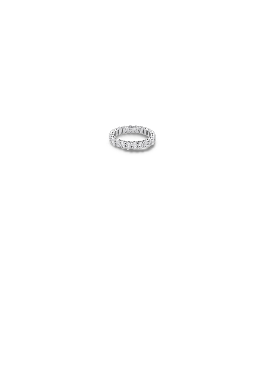 Oval Shape Diamond Ring 14K Solid Gold – 5.296 CT