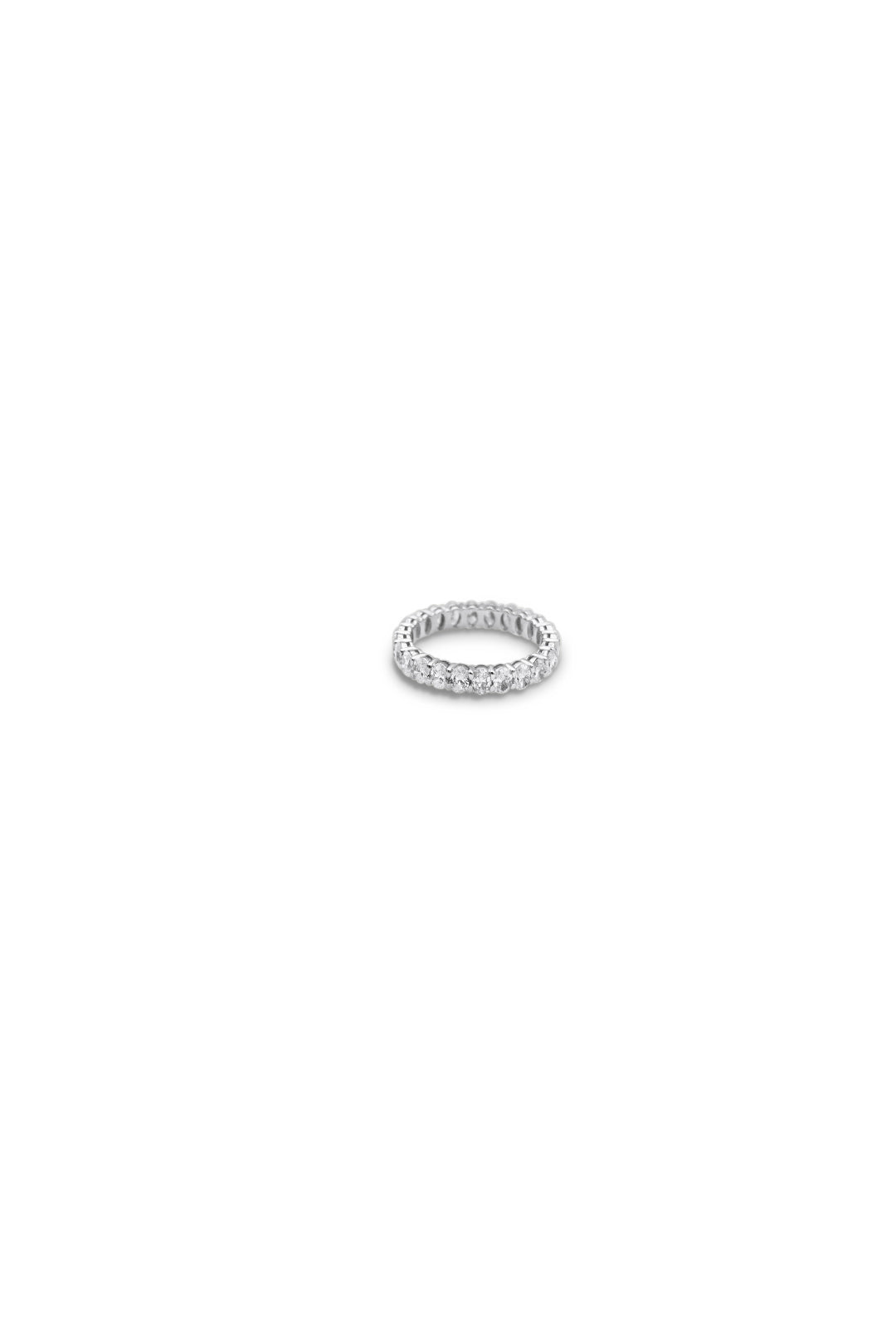 Oval Shape Diamond Ring 14K Solid Gold – 5.296 CT