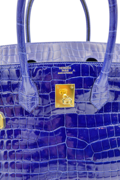 Hermès Birkin 35 Porosus Crocodile
