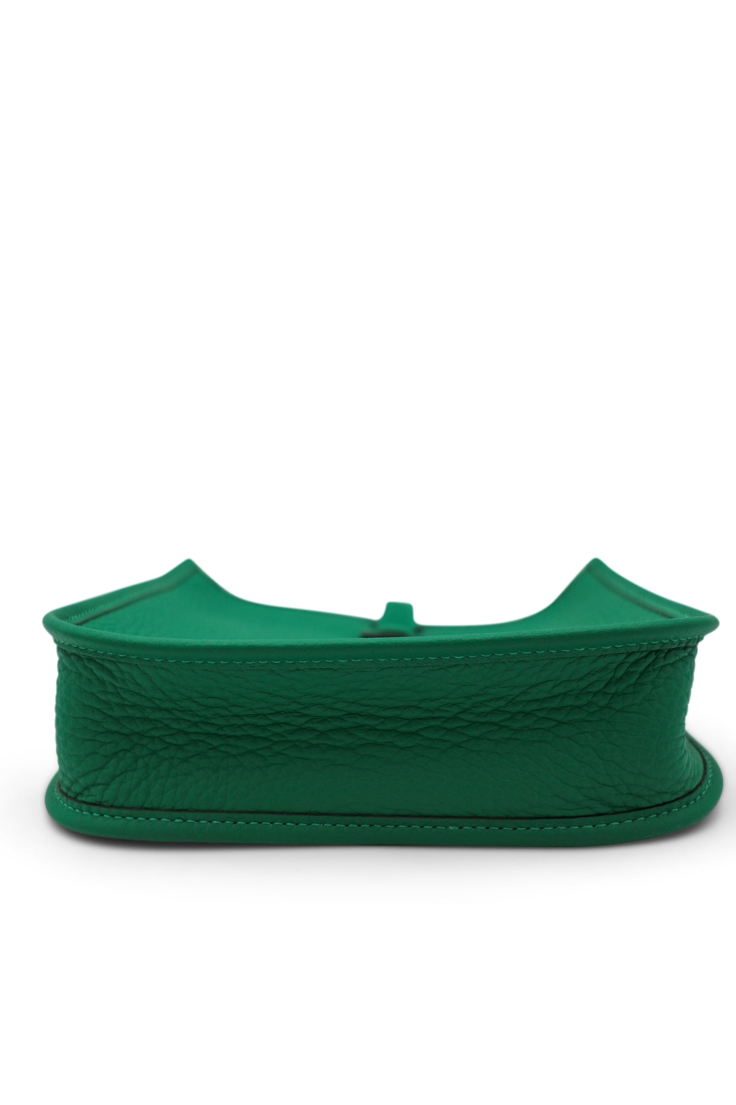 Hermès Vert Vertigo Evelyne TPM 16 in Taurillon Clemence Leather with PHW