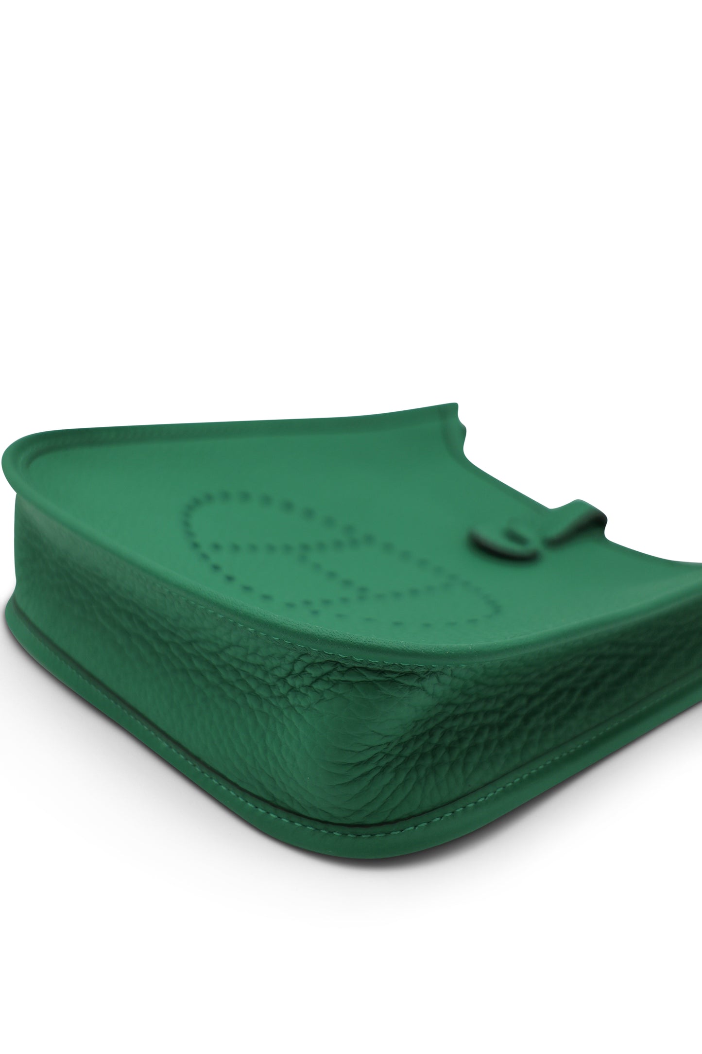 Hermès Vert Vertigo Evelyne TPM 16 in Taurillon Clemence Leather with PHW