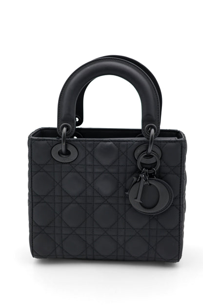 Dior Small Lady Dior My ABCDior Bag in Black