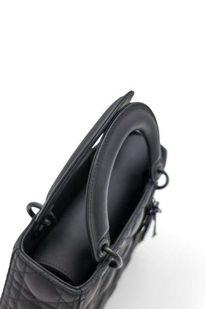Dior Small Lady Dior My ABCDior Bag in Black