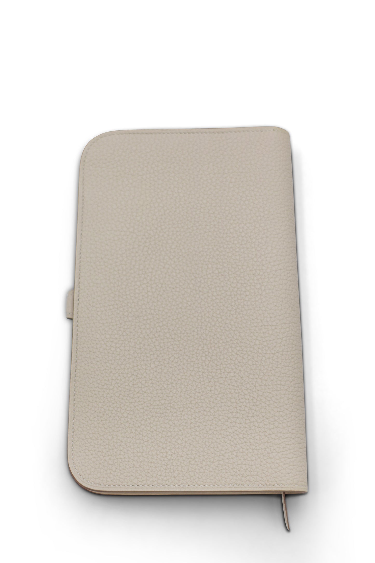 Hermès Dogon Long Wallet in Beton with PHW