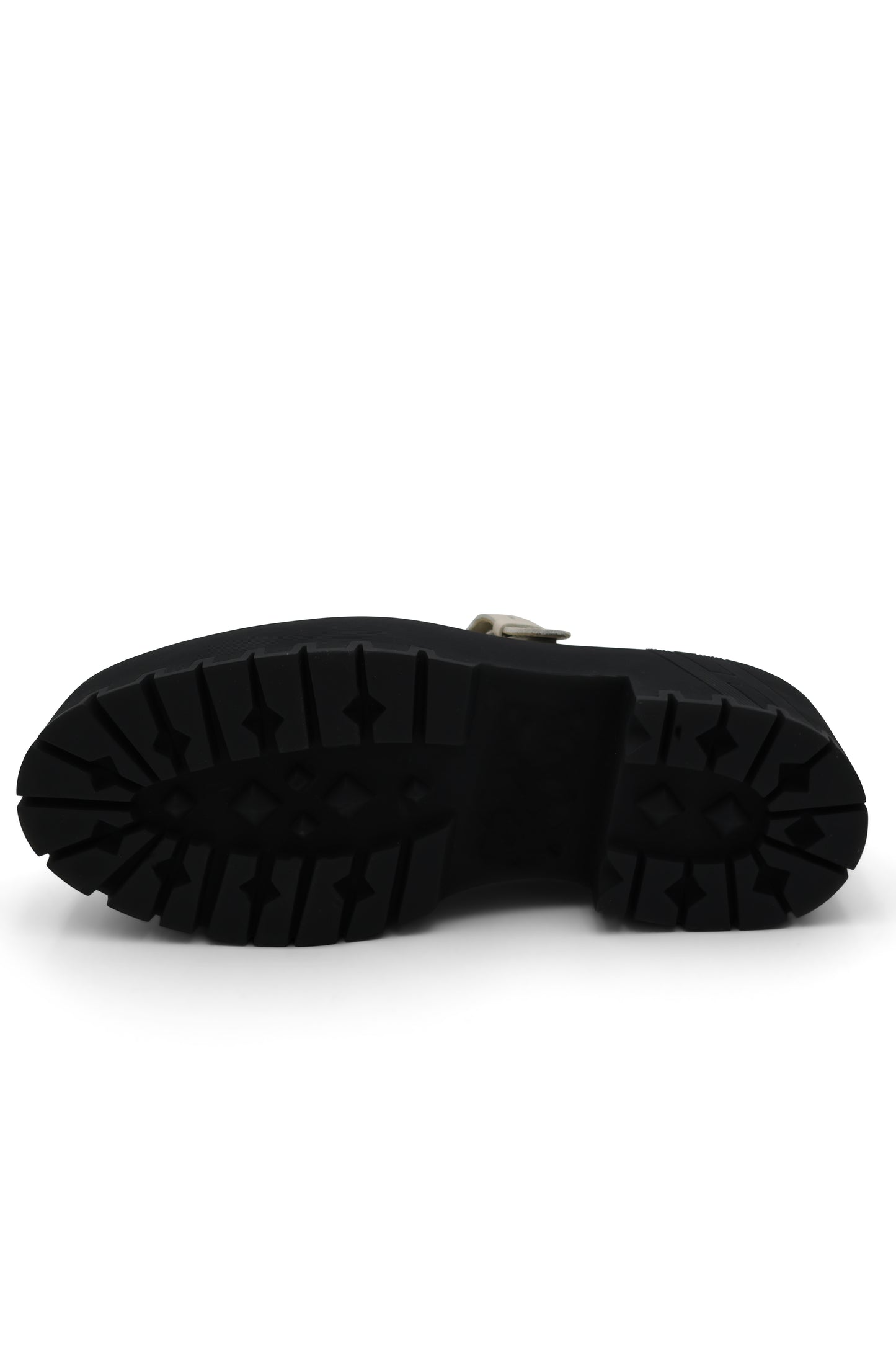 Hermès Hoxton Oxford Platform Mary Jane Shoes in Beige Glaise