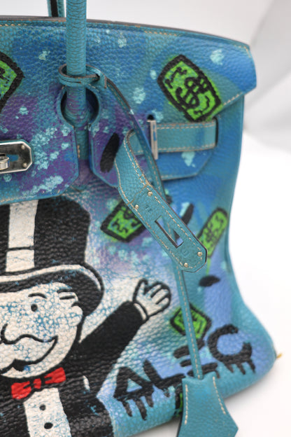 Hermès Custom Alec Monopoly Birkin 35 Togo