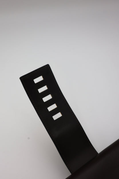 Hermes Medor 29 Clutch in Chocolat Box Calfskin with Gold Hardware