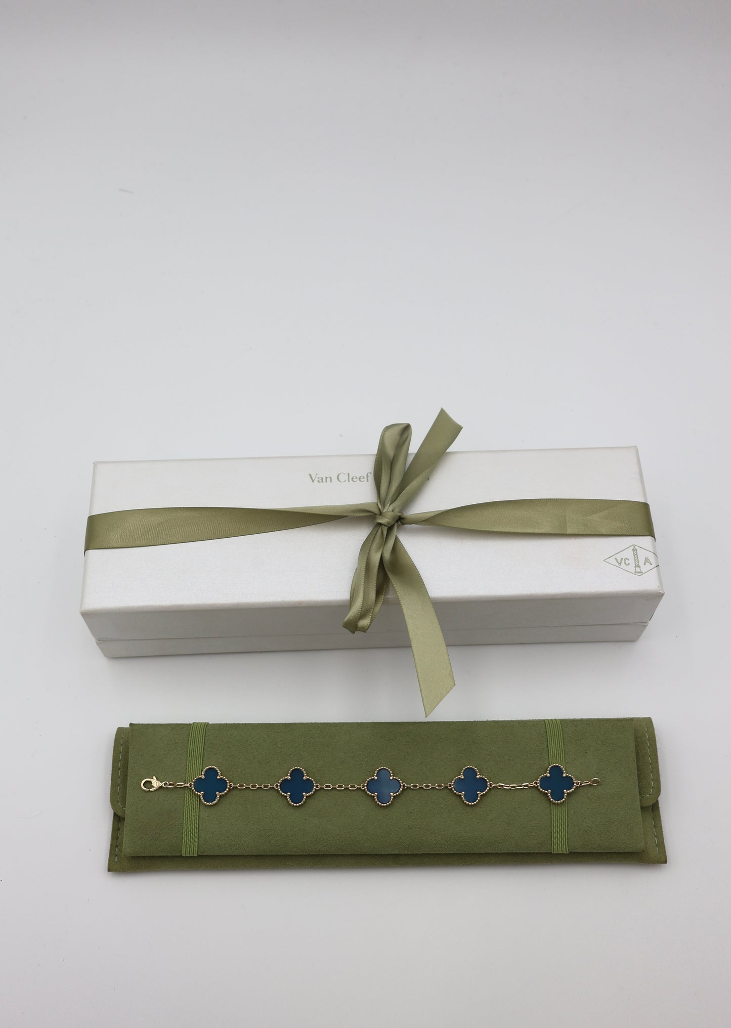 Van Cleef & Arpels Vintage Alhambra 5-Motif Bracelet