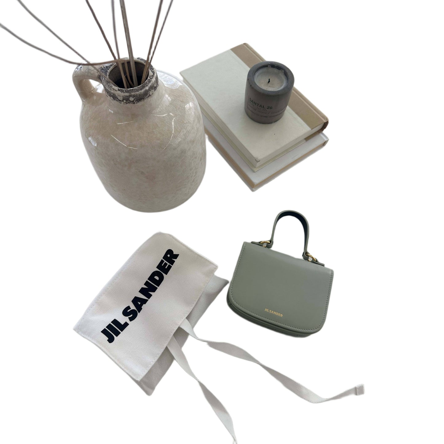 JIL SANDER Mini Top Handle Shoulder Bag