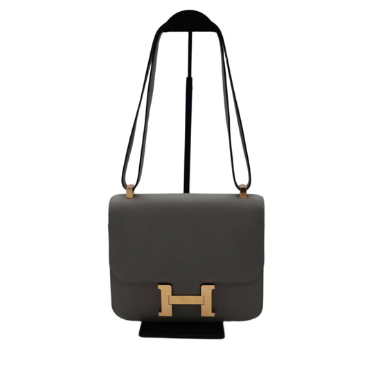 Hermès HSS Constance 24 in Bleu Glacier Epsom Leather