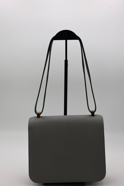 Hermès HSS Constance 24 in Bleu Glacier Epsom Leather