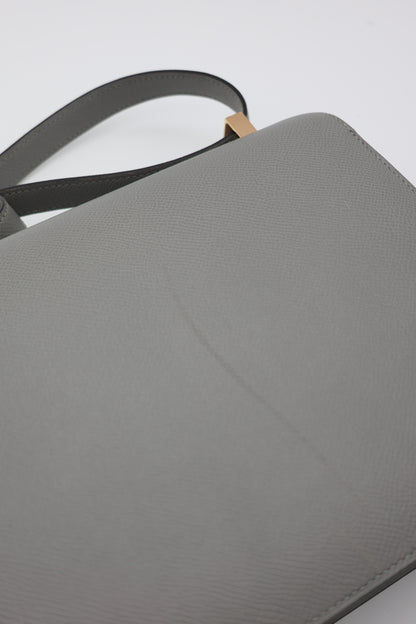 Hermès HSS Constance 24 in Bleu Glacier Epsom Leather