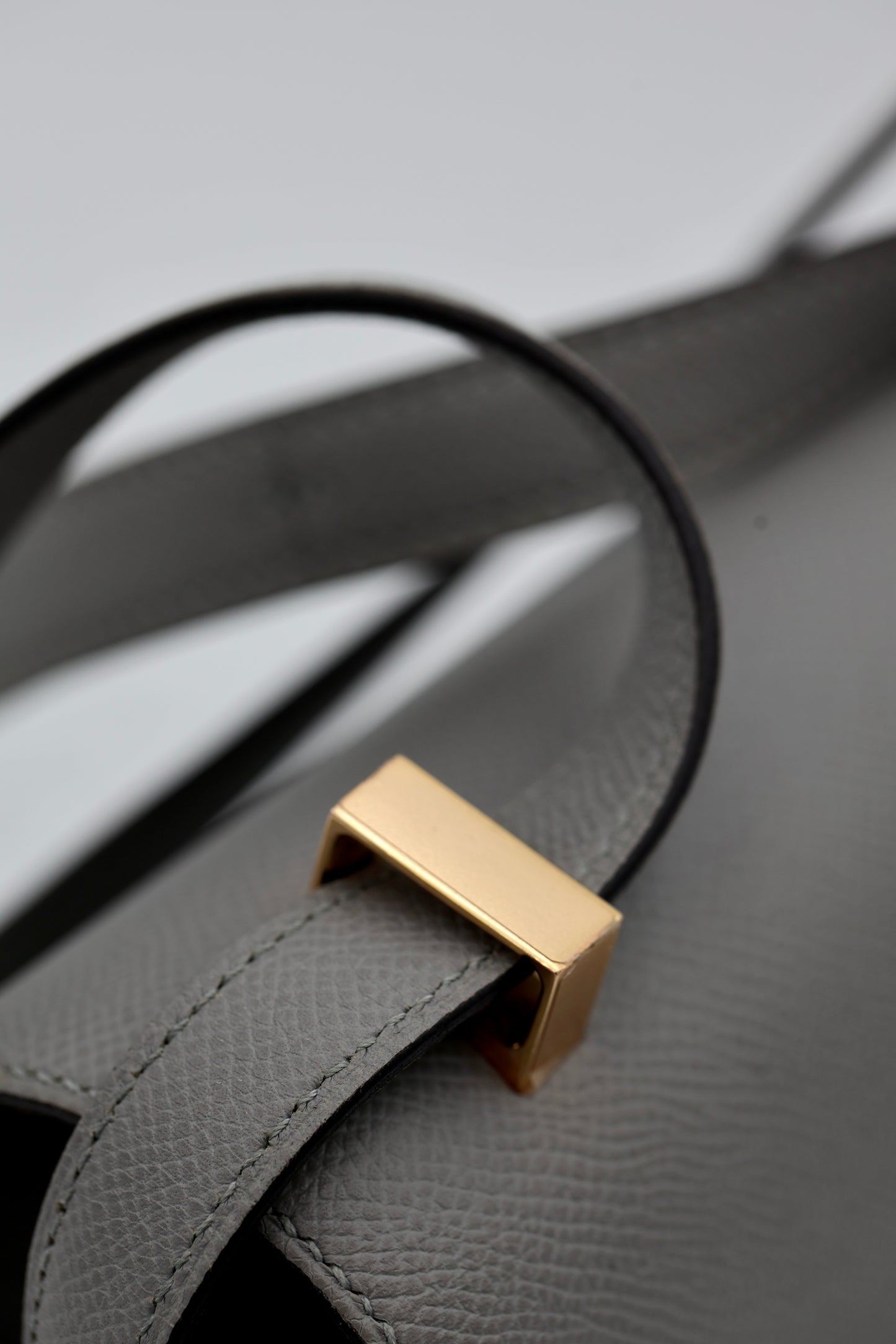 Hermès HSS Constance 24 in Bleu Glacier Epsom Leather