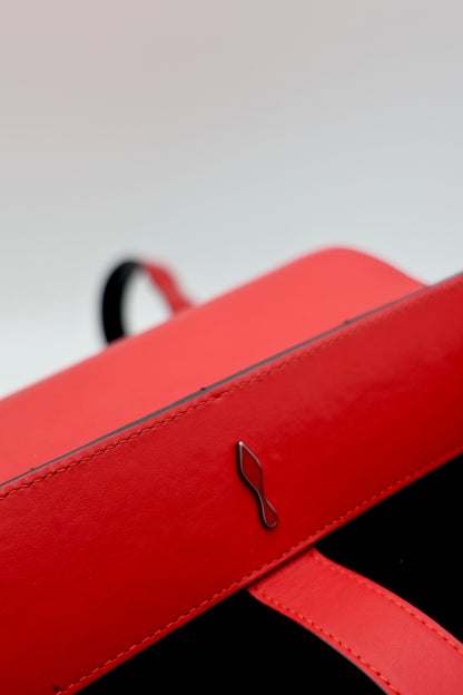 Christian Louboutin Large Explorafunk Backpack in Black Calfskin