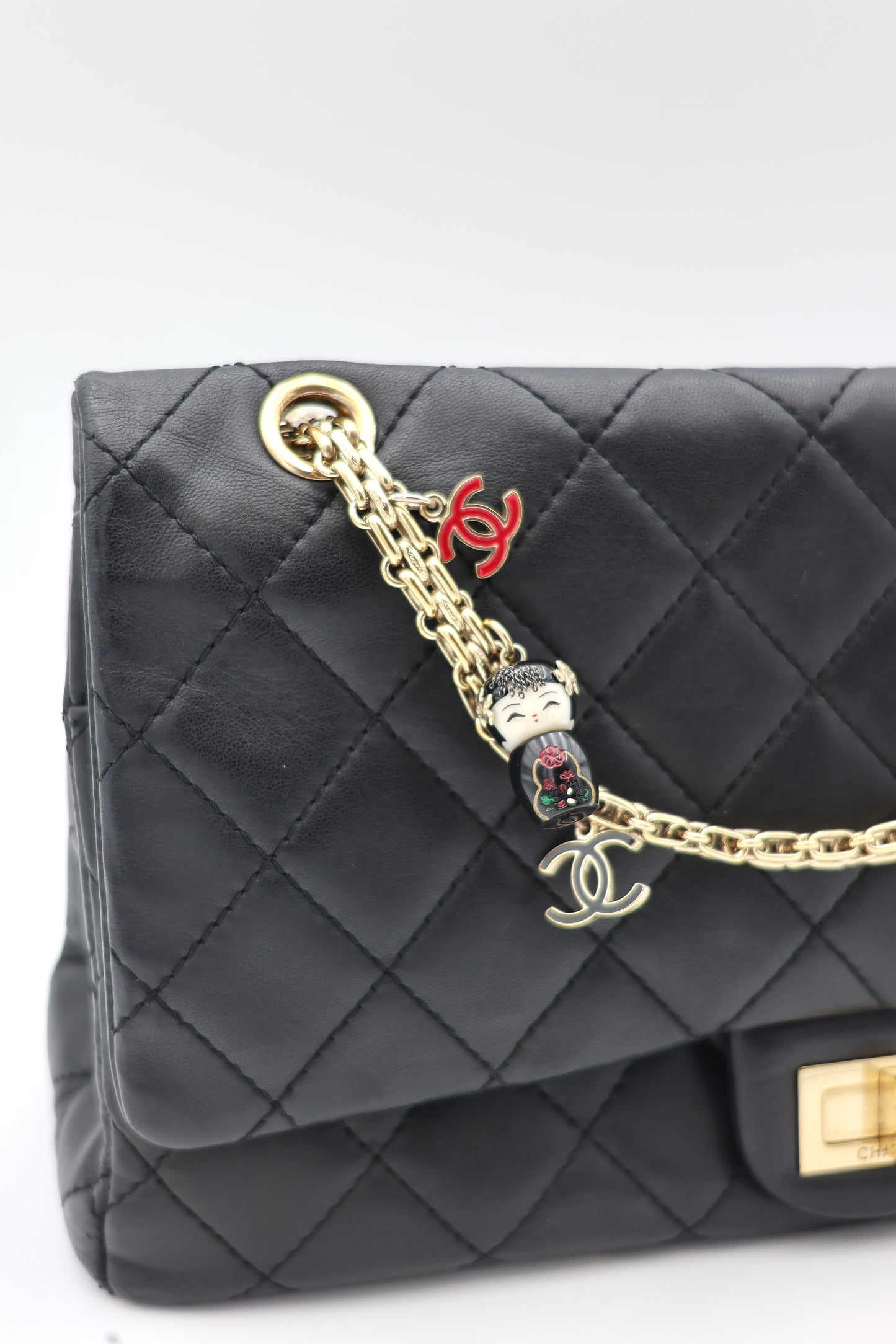 CHANEL Limited Edition Paris–Shanghai 2.55 Reissue Large Flap Bag