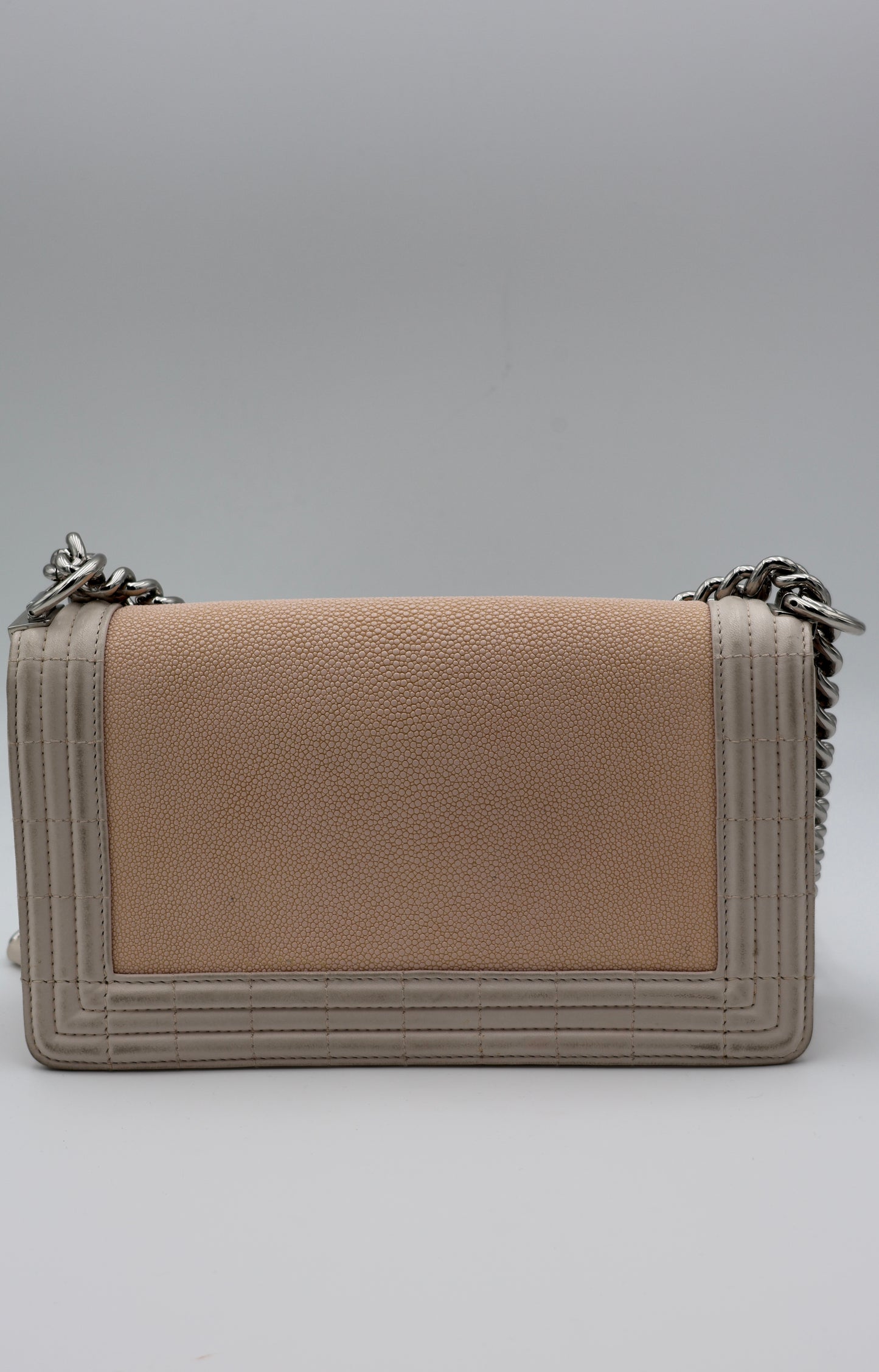 Chanel Galuchat Stingray Boy Bag