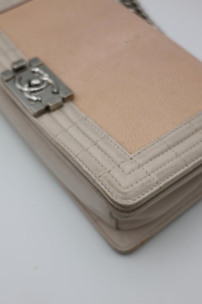 Chanel Galuchat Stingray Boy Bag