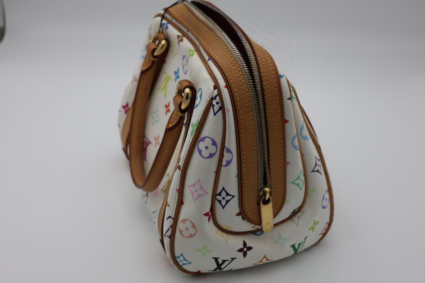 Louis Vuitton Multicolore Monogram Priscilla Bag White