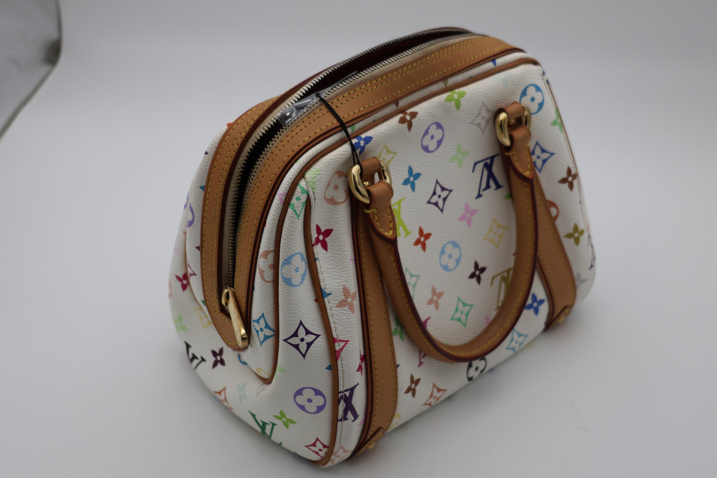 Louis Vuitton Multicolore Monogram Priscilla Bag White