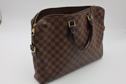 Louis Vuitton Porte-Documents Jour Damier Ebene Brown